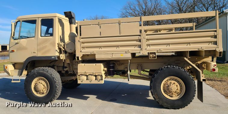 image for item HM9771 1994 Stewart & Stevenson M1078  flatbed truck