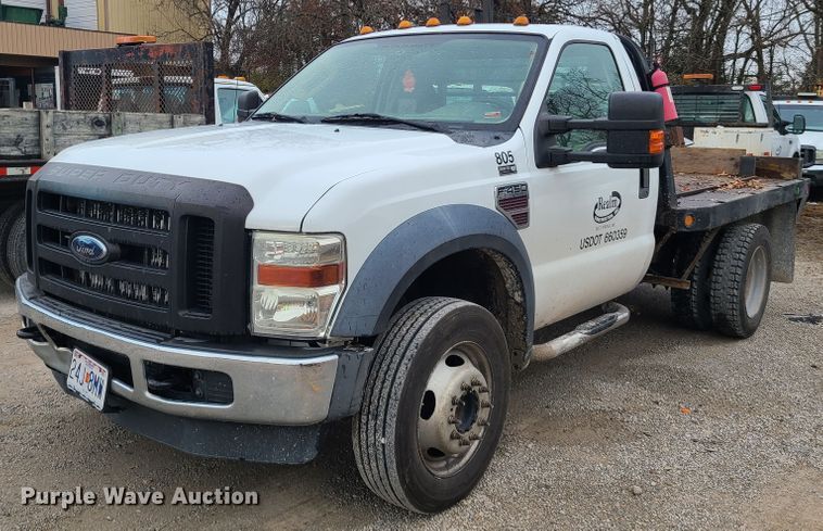 image for item HM9785 2008 Ford F450 Super Duty  flatbed truck