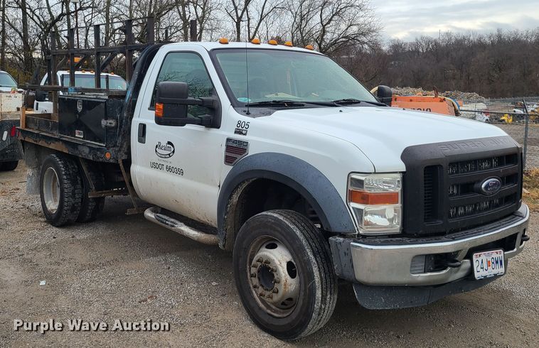 image for item HM9785 2008 Ford F450 Super Duty  flatbed truck