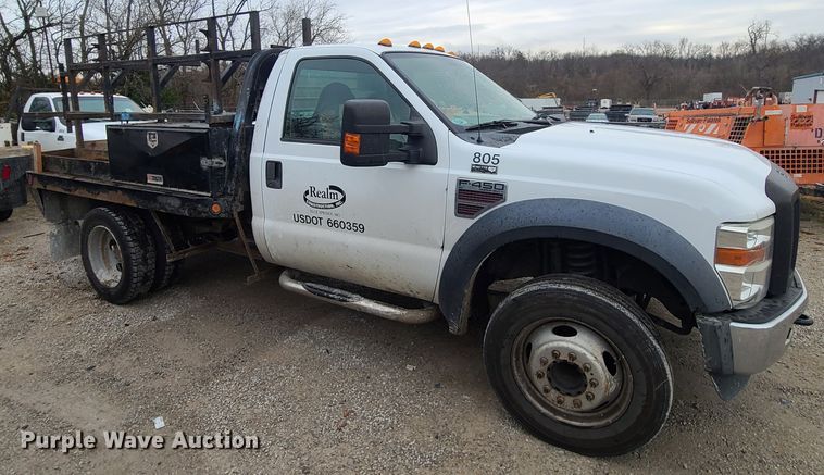 image for item HM9785 2008 Ford F450 Super Duty  flatbed truck