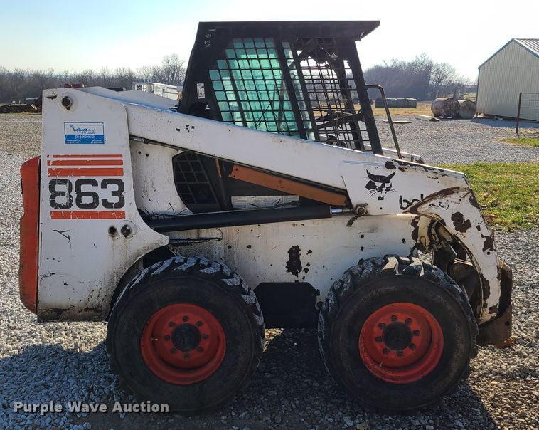 image for item HM9816 1998 Bobcat 863  skid steer loader