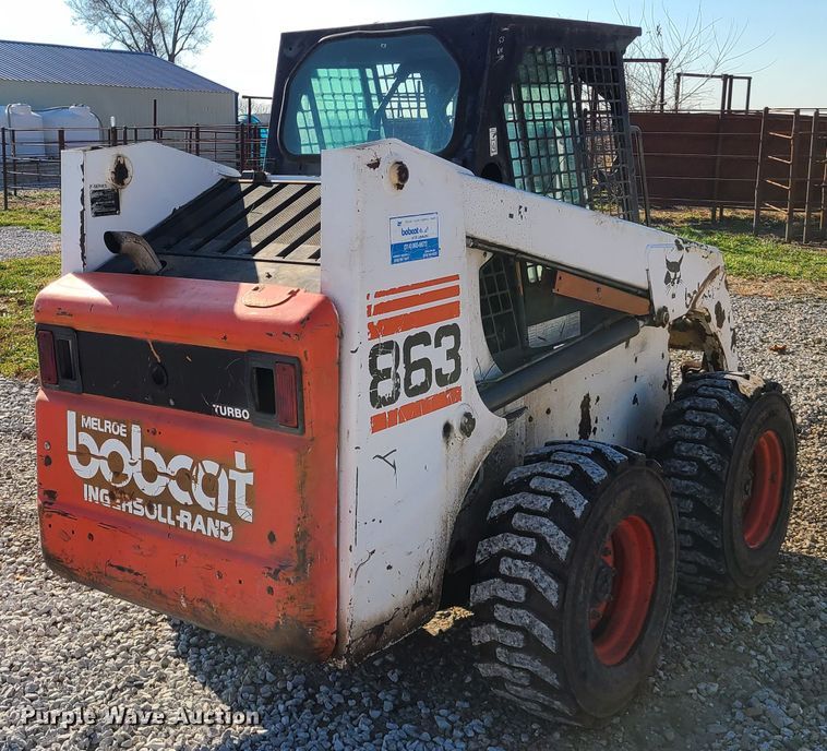 image for item HM9816 1998 Bobcat 863  skid steer loader
