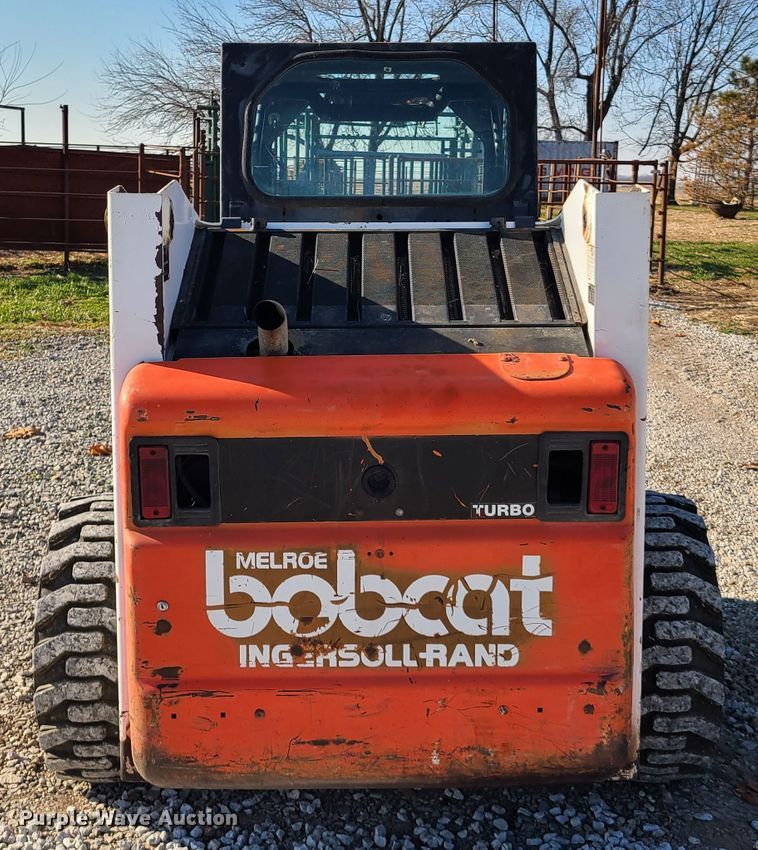 1998 Bobcat 863 skid steer loader in Warrensburg, MO | Item HM9816 sold