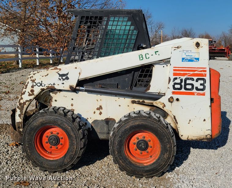 image for item HM9816 1998 Bobcat 863  skid steer loader