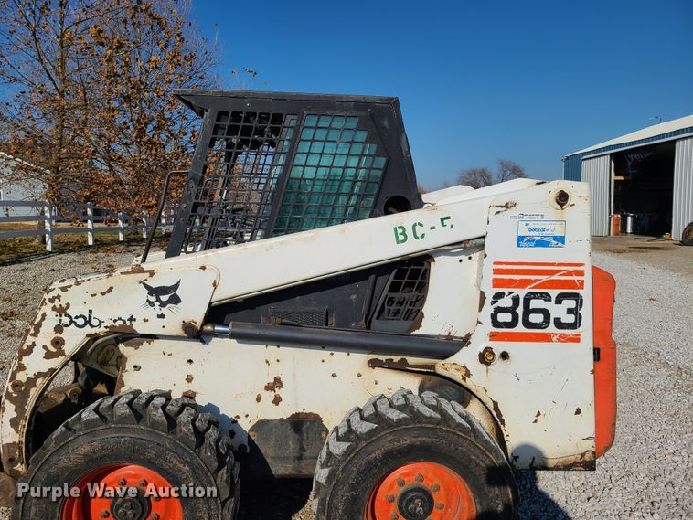 image for item HM9816 1998 Bobcat 863  skid steer loader