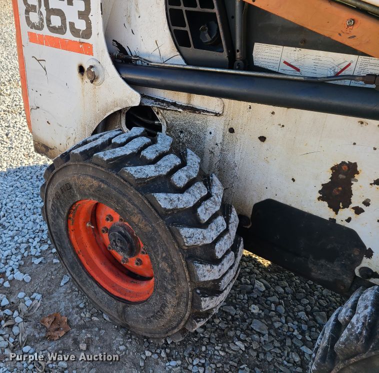 image for item HM9816 1998 Bobcat 863  skid steer loader