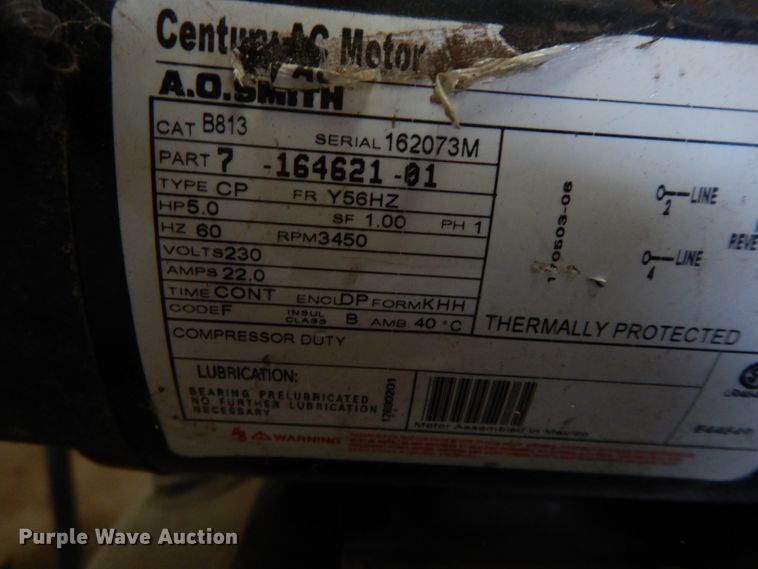 image for item HP9008 Rockworth air compressor