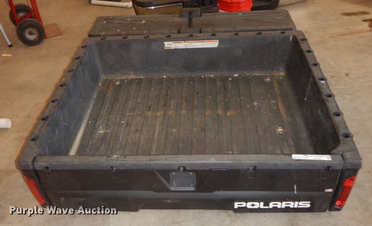 image for item HP9067 2010 Polaris Ranger dump bed and toolbox