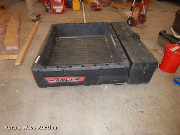 image for item HP9067 2010 Polaris Ranger dump bed and toolbox