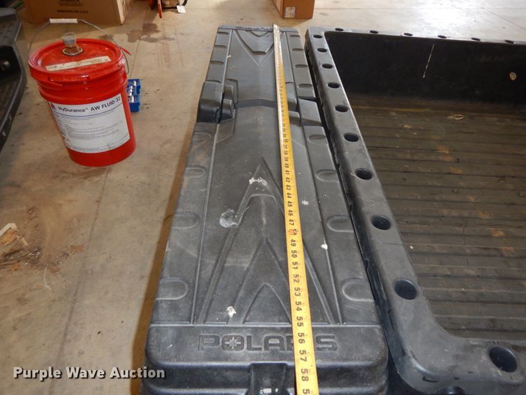 image for item HP9067 2010 Polaris Ranger dump bed and toolbox