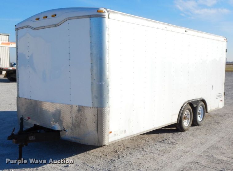 image for item HP9085 2007 Haul Mark enclosed cargo trailer
