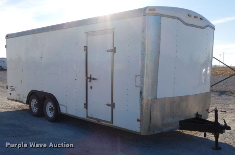 image for item HP9085 2007 Haul Mark enclosed cargo trailer