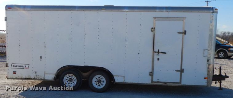 image for item HP9085 2007 Haul Mark enclosed cargo trailer