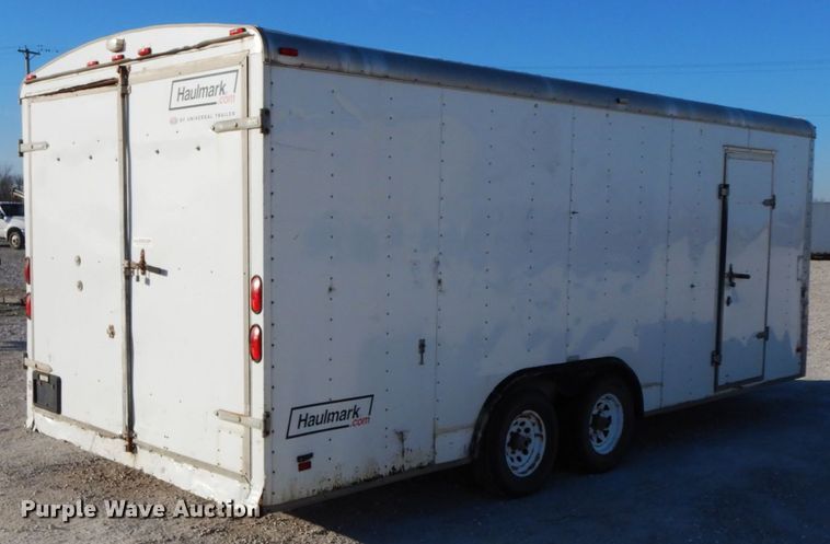 image for item HP9085 2007 Haul Mark enclosed cargo trailer