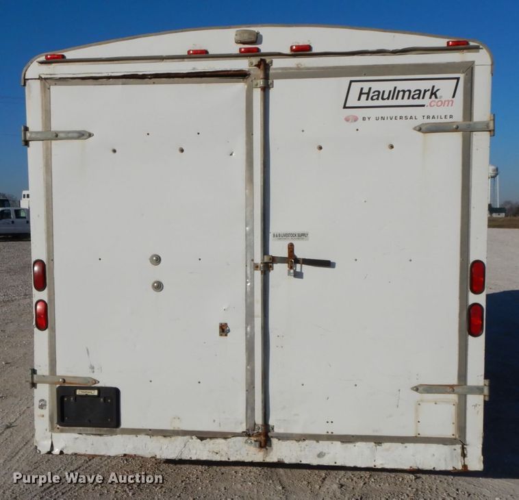 image for item HP9085 2007 Haul Mark enclosed cargo trailer