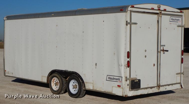image for item HP9085 2007 Haul Mark enclosed cargo trailer