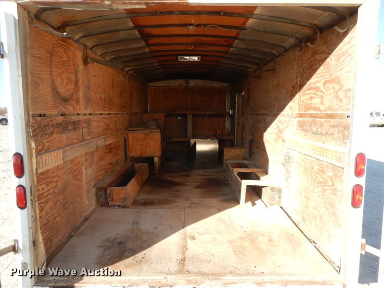 image for item HP9085 2007 Haul Mark enclosed cargo trailer