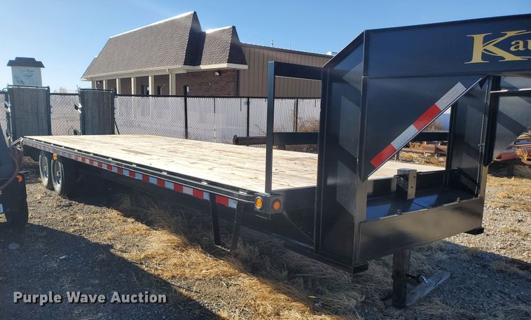 image for item HS9204 2018 Kaufman equipment trailer