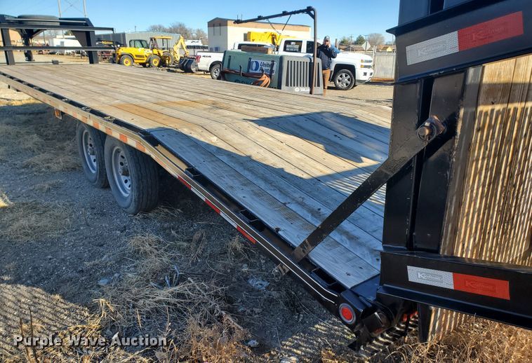 image for item HS9204 2018 Kaufman equipment trailer