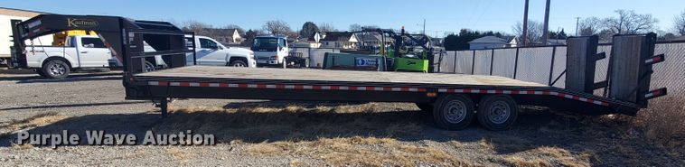 image for item HS9204 2018 Kaufman equipment trailer