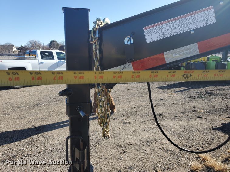 image for item HS9204 2018 Kaufman equipment trailer