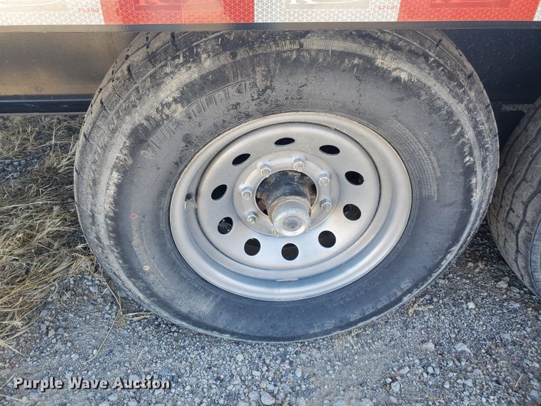 image for item HS9204 2018 Kaufman equipment trailer