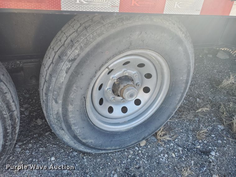 image for item HS9204 2018 Kaufman equipment trailer