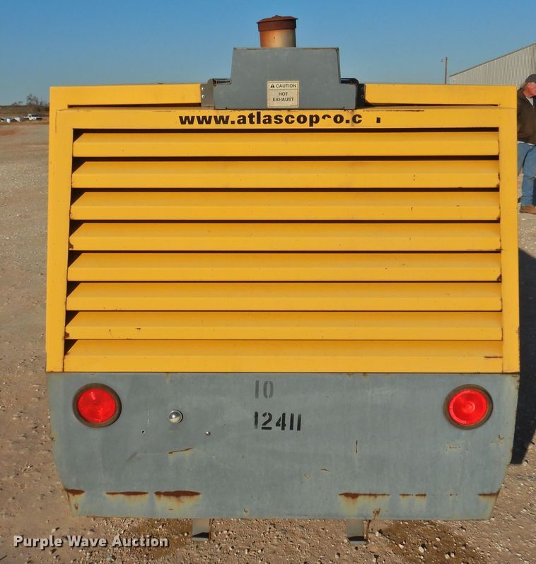 image for item HU9693 2010 Atlas Copco XAVS375JD6  air compressor