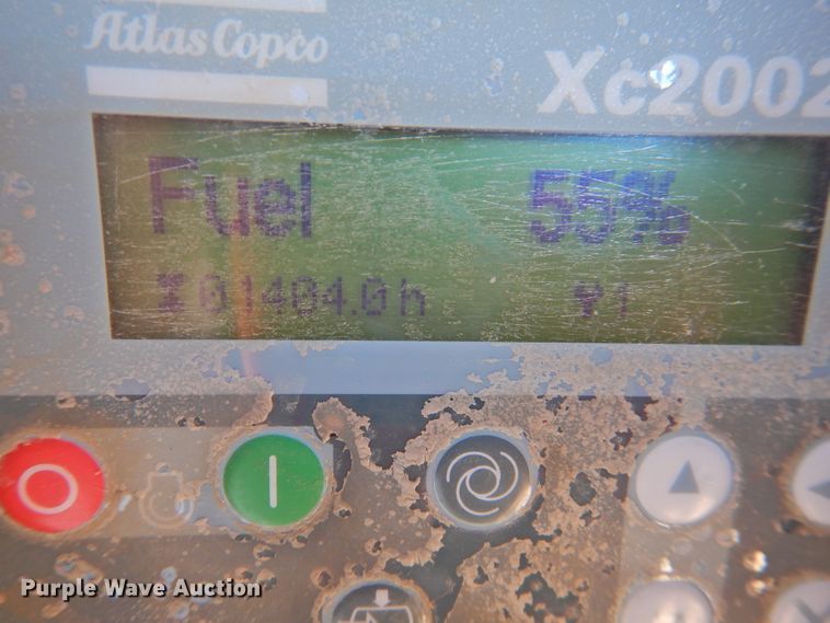 image for item HU9693 2010 Atlas Copco XAVS375JD6  air compressor