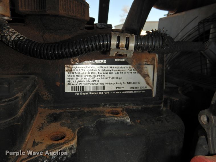 image for item HU9693 2010 Atlas Copco XAVS375JD6  air compressor