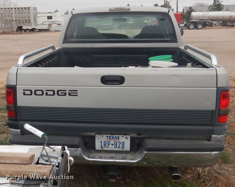 image for item HU9708 1998 Dodge Ram 1500  Quad Cab pickup truck