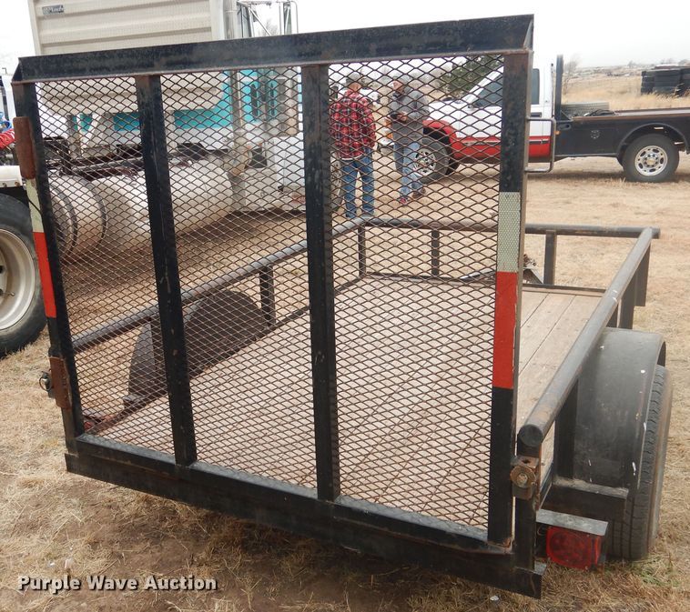 image for item HU9717 Shop built utility trailer