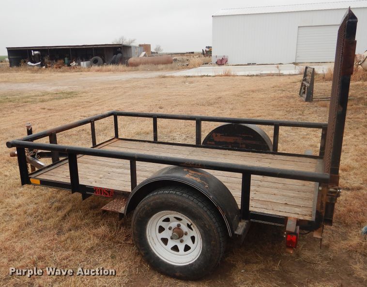 image for item HU9717 Shop built utility trailer