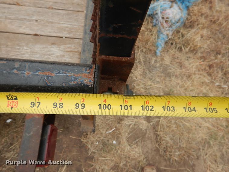 image for item HU9717 Shop built utility trailer