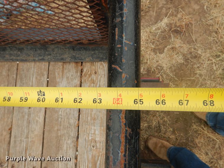 image for item HU9717 Shop built utility trailer