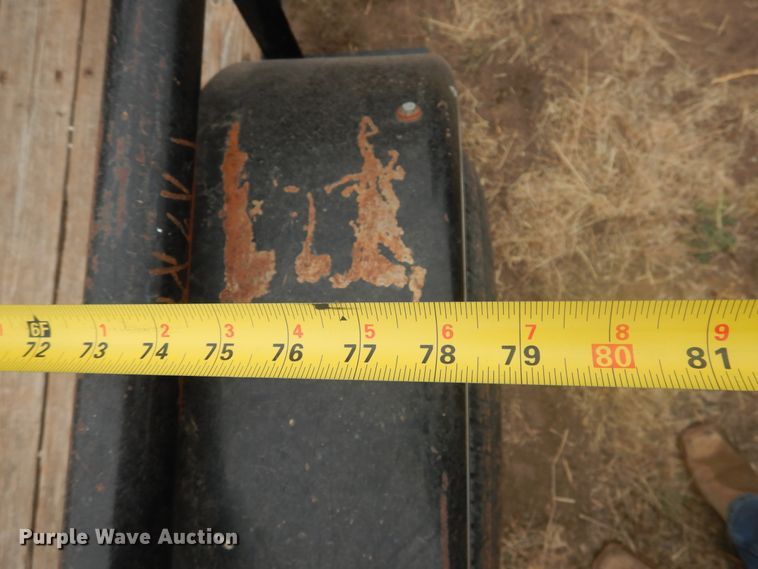 image for item HU9717 Shop built utility trailer