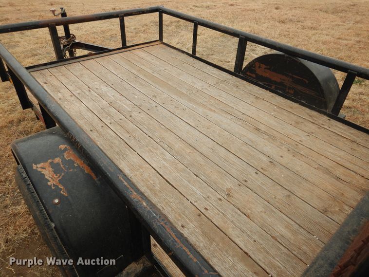 image for item HU9717 Shop built utility trailer