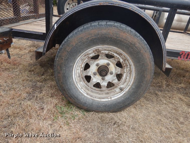 image for item HU9717 Shop built utility trailer