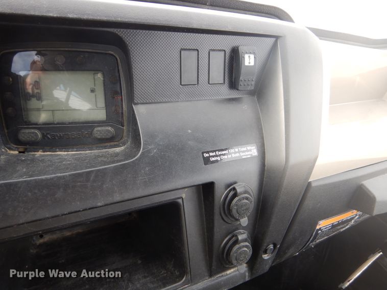 image for item HU9807 2018 Kawasaki Mule Profit  utility vehicle