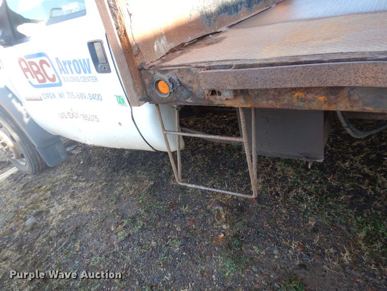 image for item HU9817 2005 Ford F450 Super Duty  dump flatbed truck