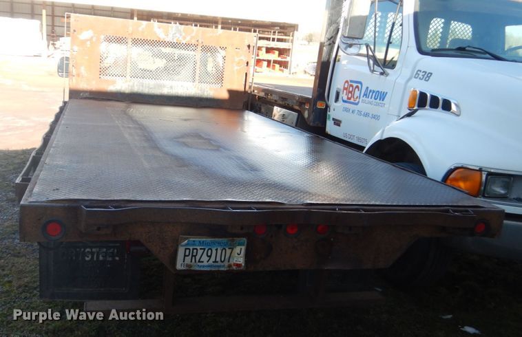 image for item HU9817 2005 Ford F450 Super Duty  dump flatbed truck