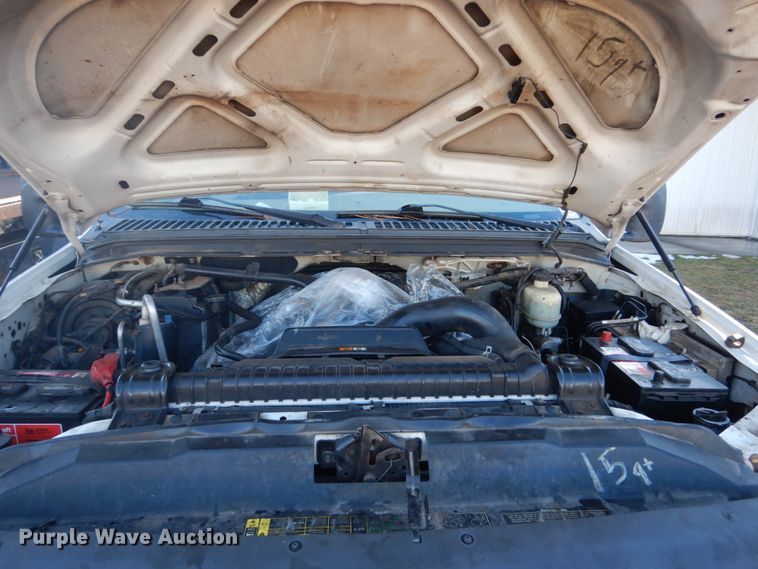 image for item HU9817 2005 Ford F450 Super Duty  dump flatbed truck