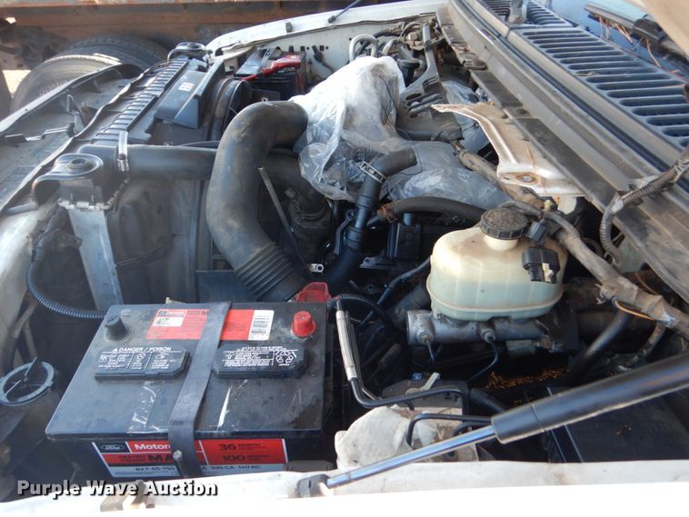 image for item HU9817 2005 Ford F450 Super Duty  dump flatbed truck