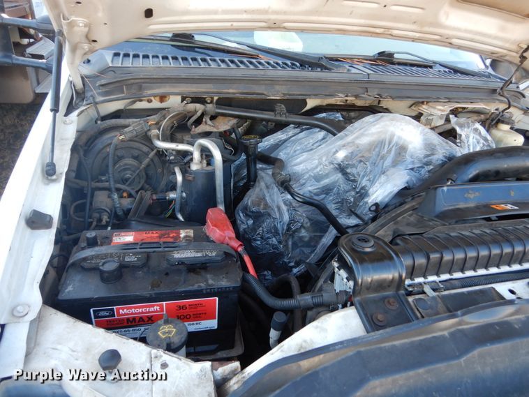 image for item HU9817 2005 Ford F450 Super Duty  dump flatbed truck