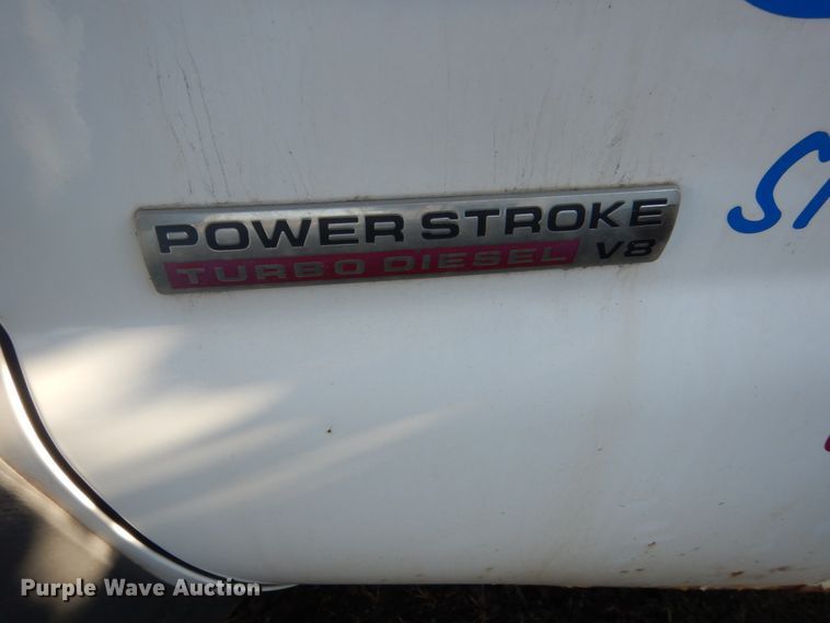 image for item HU9817 2005 Ford F450 Super Duty  dump flatbed truck