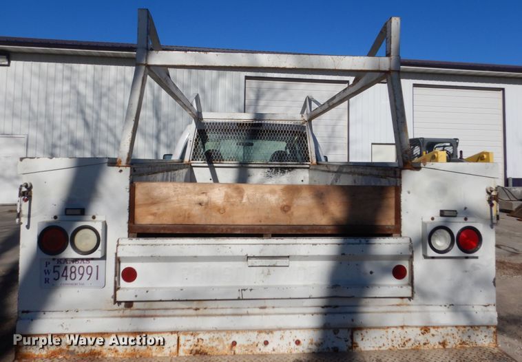 image for item HU9865 2008 Ford F550 Super Duty  Crew Cab utility truck