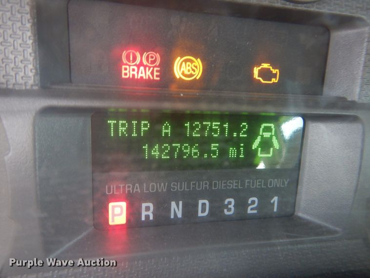 image for item HU9865 2008 Ford F550 Super Duty  Crew Cab utility truck