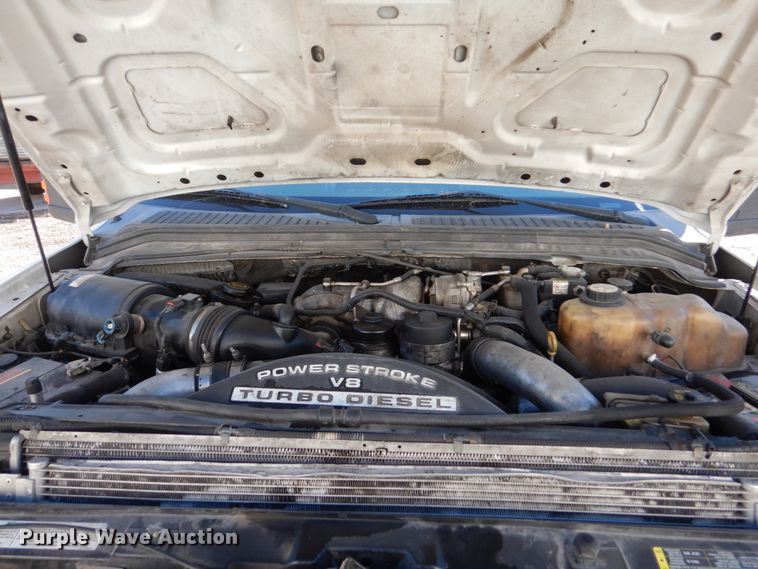 image for item HU9865 2008 Ford F550 Super Duty  Crew Cab utility truck