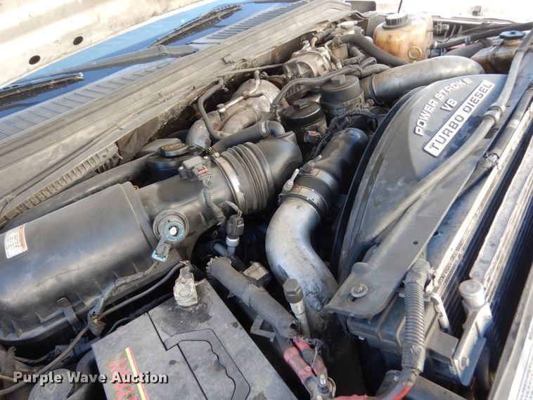 image for item HU9865 2008 Ford F550 Super Duty  Crew Cab utility truck