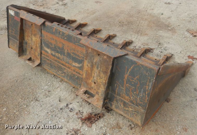 image for item HV9543 70"W skid steer bucket